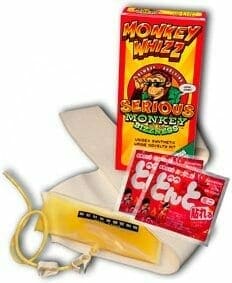 Serious Monkey Business Monkey Whizz urination device in the box