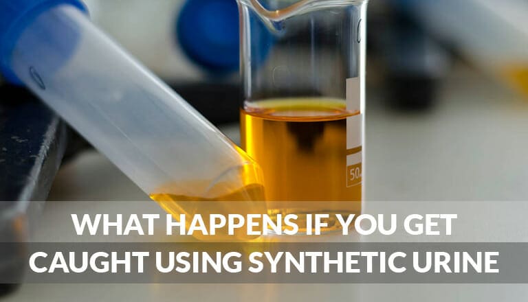 Getting Caught Using Synthetic Urine What Will Happen to You?