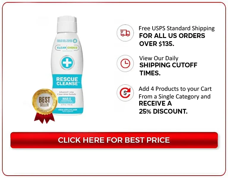 NEW Coupon Rescure Cleanse Clear Choice CTA