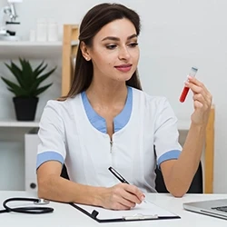 A legally qualified person who administered a drug tests for pre-employment screening