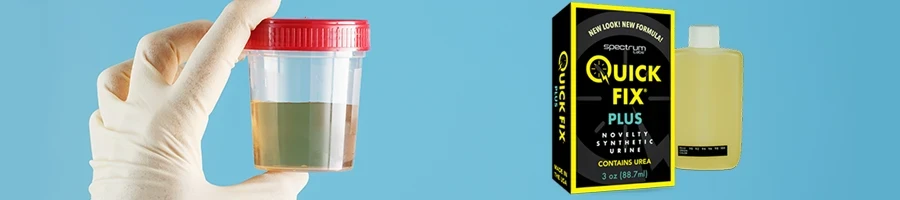 Quick Fix product with a blue background